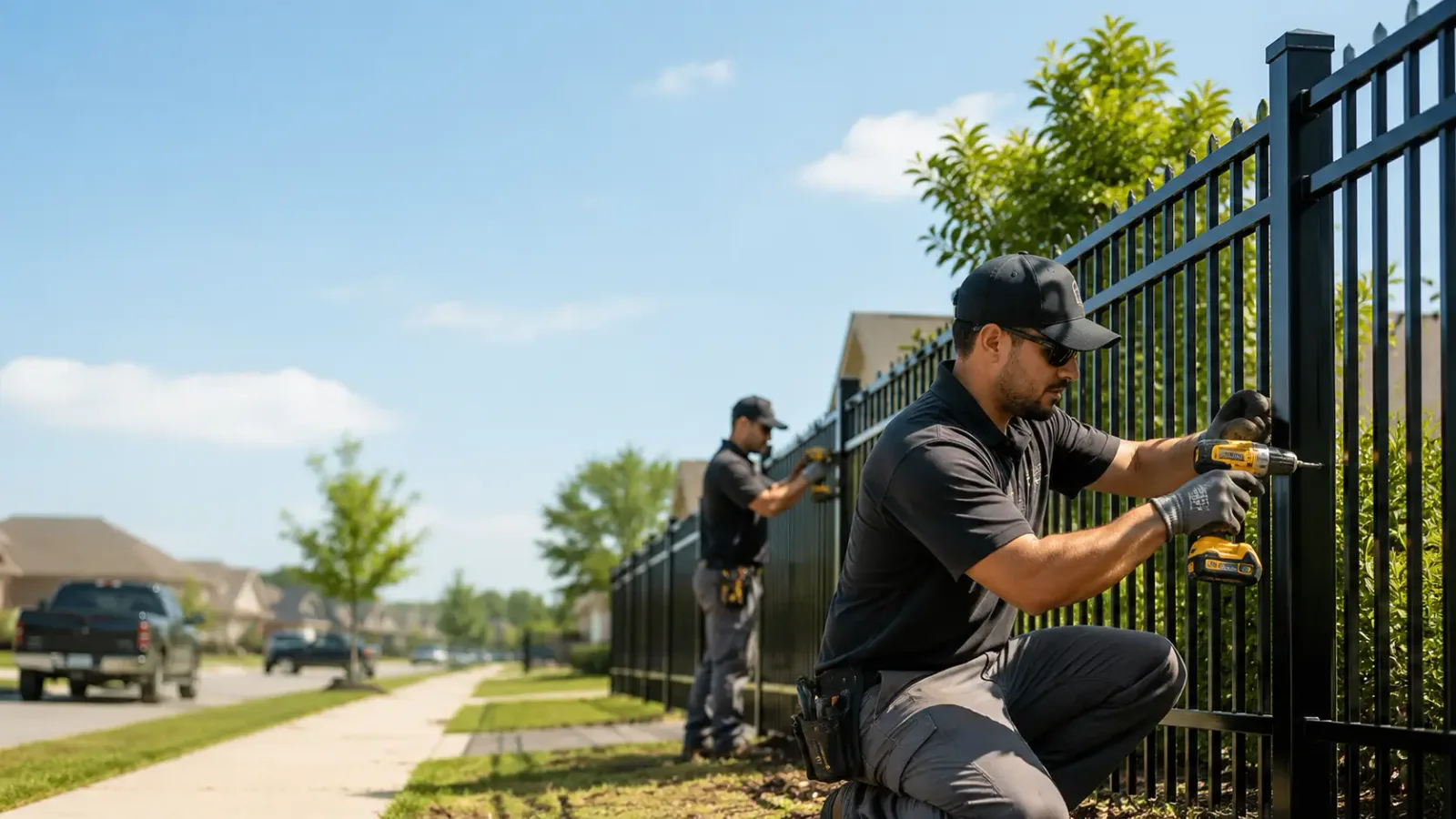Metal Fence Installation in Canute, OK